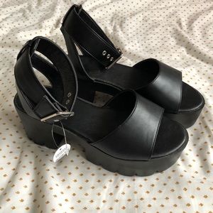 ASOS Platform Sandals Truffle Edition